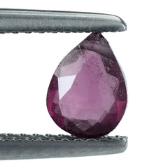 RHODOLITE ROSE CUT BRIOLETTE PEAR (FULL DRILL) 7X5.50MM 1.00 Cts.