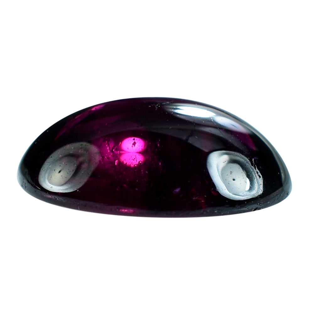 RHODOLITE OVAL CAB (DARK/SI) 10X8MM 3.41 Cts.