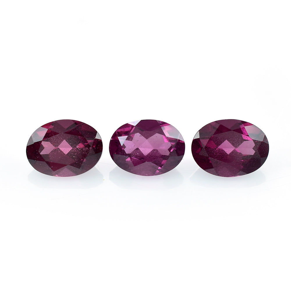 RHODOLITE CUT OVAL (HI) 8X6MM 1.57 Cts.