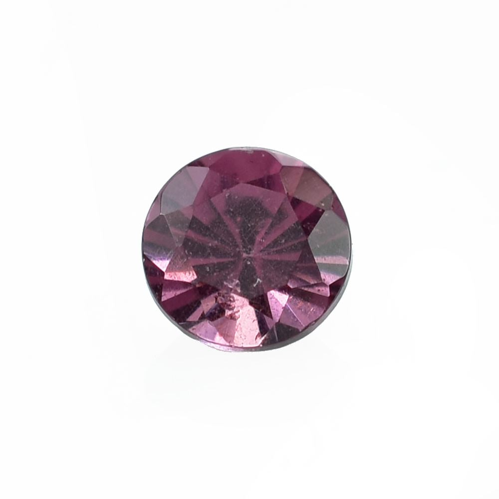 RHODOLITE DIAMOND CUT ROUND (MEDIUM/CLEAN) 3.80X3.80 MM 0.28 Cts.