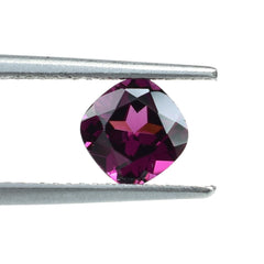 RHODOLITE CUT CUSHION (PURPLE)(SUPER)(SI) 6.00X6.00 MM 1.20 Cts.