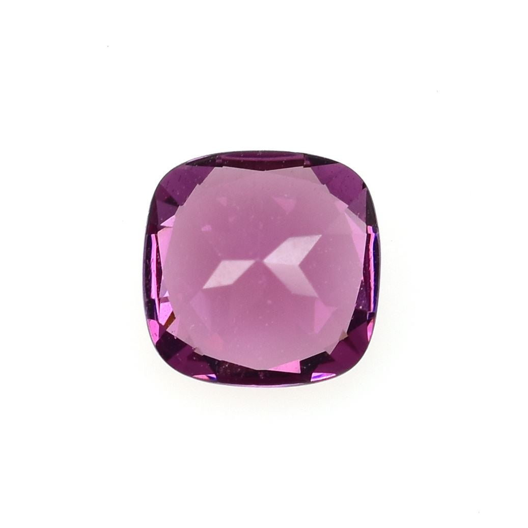 RHODOLITE CUT CUSHION (PURPLE)(MEDIUM)(SI) 6.00X6.00 MM 1.09 Cts.