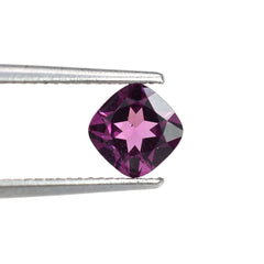 RHODOLITE CUT CUSHION (PURPLE)(MEDIUM)(SI) 6.00X6.00 MM 1.09 Cts.