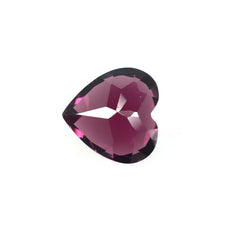 RHODOLITE CUT HEART (REDISH PURPLE DARK)(SI) 7.00X7.00 MM 1.63 Cts.