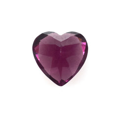RHODOLITE CUT HEART (PURPLE MEDIUM)(HI) 9.00X9.00 MM 3.23 Cts.