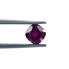 RHODOLITE CUT CUSHION SRC (REDISH PURPLE) (SI) 6.00X6.00 MM 1.20 Cts.