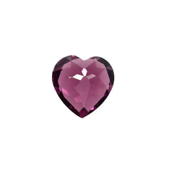 RHODOLITE CUT HEART (REDISH PURPLE LIGHT)(SI) 6.00X6.00 MM 1.13 Cts.