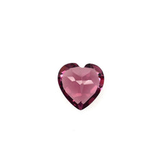 RHODOLITE CUT HEART (REDDISH PURPLE LIGHT)(SI) 7.00X7.00 MM 1.50 Cts.