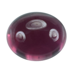 RHODOLITE OVAL CAB 5X4MM 0.52 Cts.