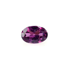 RHODOLITE CUT OVAL (PURPLE DARK)(HI) 6.00X4.00 MM 0.59 Cts.