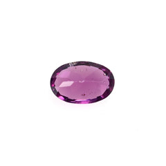 RHODOLITE CUT OVAL (PURPLE DARK)(HI) 6.00X4.00 MM 0.59 Cts.