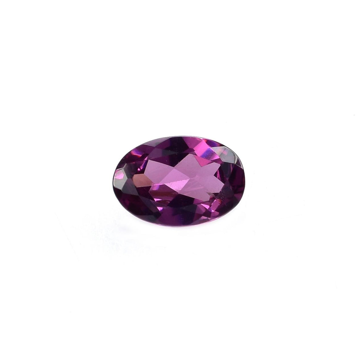 RHODOLITE CUT OVAL (PURPLE LITE)(HI) 6.00X4.00 MM 0.54 Cts.