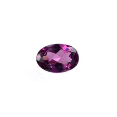 RHODOLITE CUT OVAL (PURPLE LITE)(HI) 6.00X4.00 MM 0.54 Cts.