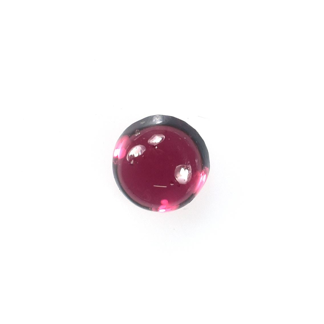 RHODOLITE PLAIN ROUND CAB (PURPLE MEDIUM) 4.00X4.00 MM 0.43 Cts.