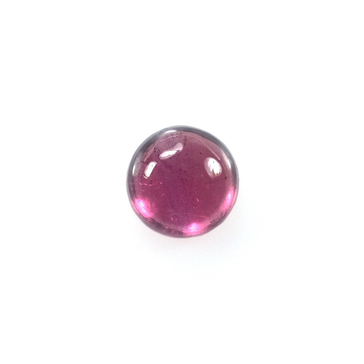 RHODOLITE PLAIN ROUND CAB (PURPLE LIGHT) (CLEAN) 4.00X4.00 MM 0.43 Cts.