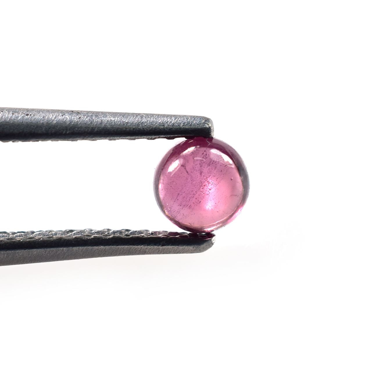 RHODOLITE PLAIN ROUND CAB (PURPLE LIGHT) (CLEAN) 4.00X4.00 MM 0.43 Cts.