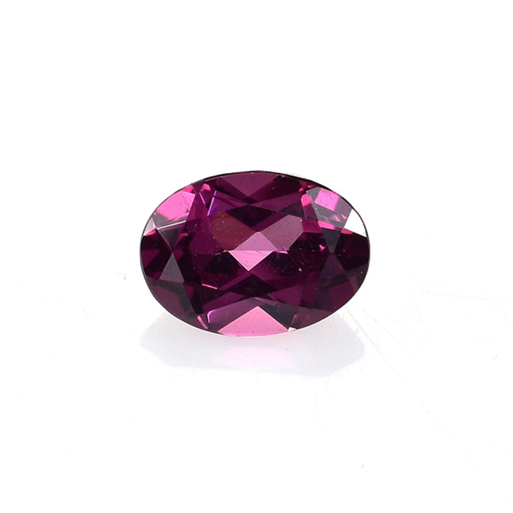 RHODOLITE CUT OVAL (REDDISH PURPLE CLEAN) 7.00X5.00 MM 0.97 Cts.