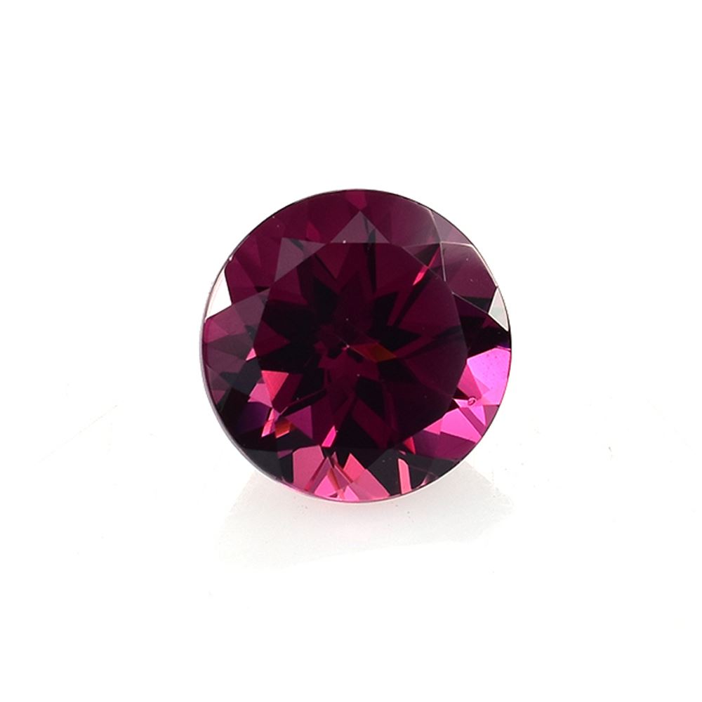 RHODOLITE CUT ROUND (REDDISH PURPLE DARK)(CLEAN) 8.00X8.00 MM 2.45 Cts.