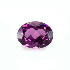 RHODOLITE CUT OVAL (REDDISH PURPLE LIGHT)(CLEAN) 8.00X6.00 MM 1.45 Cts.
