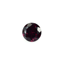 RHODOLITE CUT ROUND (REDDISH PURPLE DARK)(CLEAN) 6.00X6.00 MM 1.15 Cts.