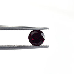 RHODOLITE CUT ROUND (REDDISH PURPLE DARK)(CLEAN) 6.00X6.00 MM 1.15 Cts.