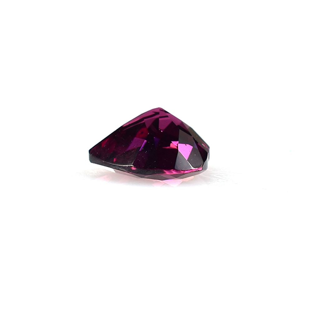 RHODOLITE CUT HEART (REDDISH PURPLE MEDIUM)(CLEAN) 8.50X8.50 MM 3.07 Cts.