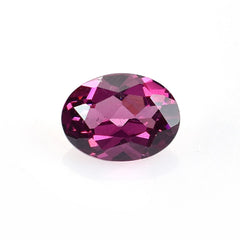 RHODOLITE CUT OVAL (REDDISH PURPLE DARK)(CLEAN) 8.00X6.00 MM 1.53 Cts.