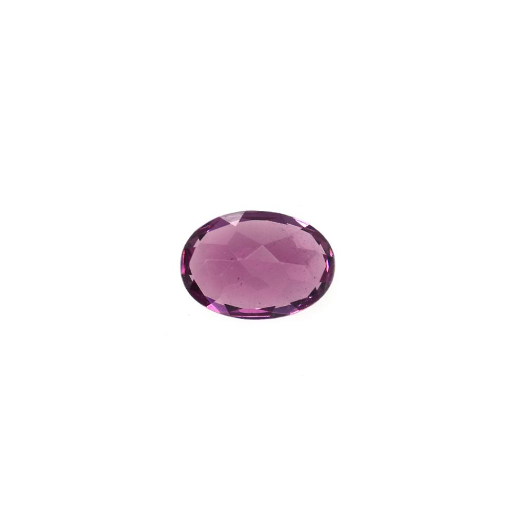 RHODOLITE CUT OVAL (REDDISH PURPLE MEDIUM)(CLEAN) 7.00X5.00 MM 0.96 Cts.