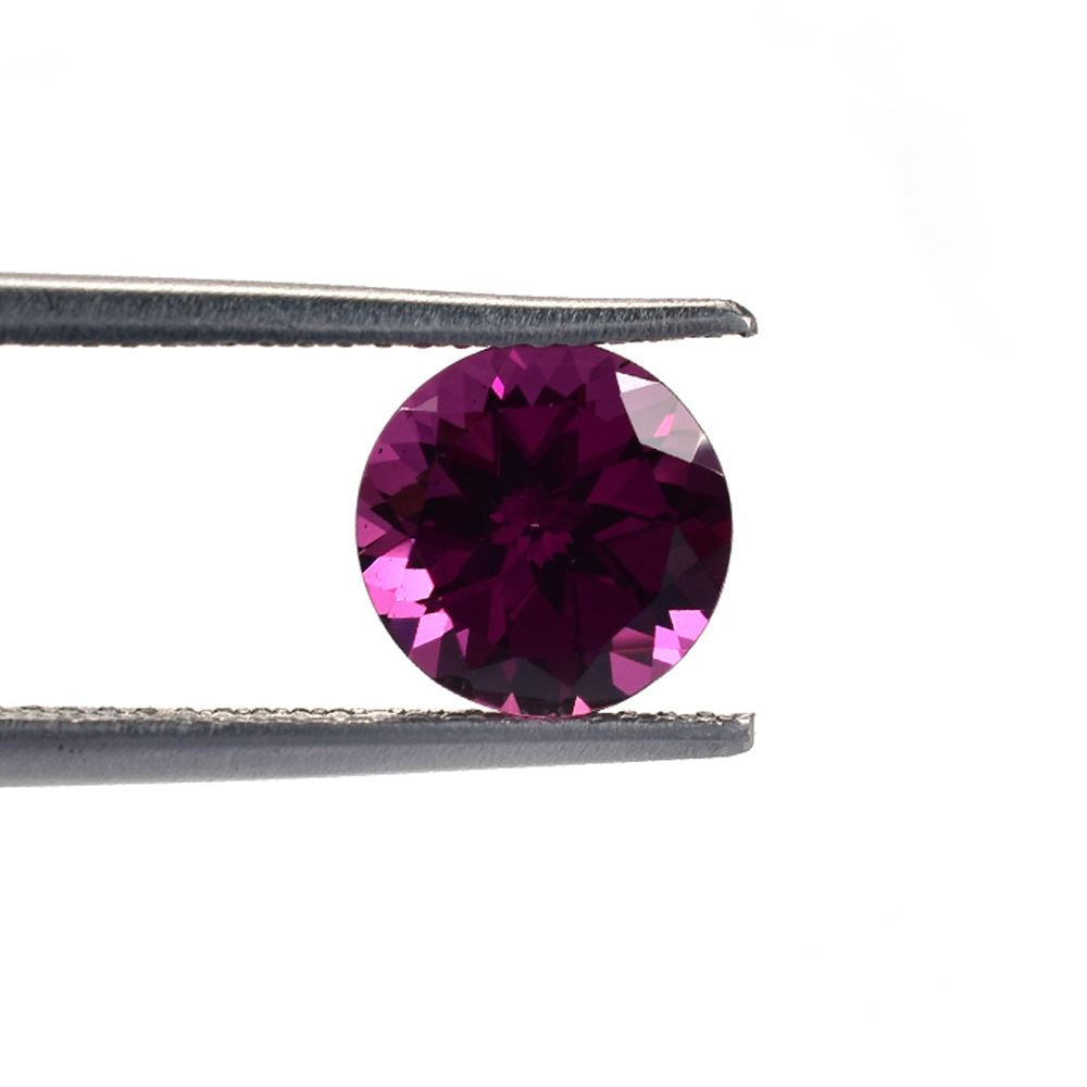 RHODOLITE CUT ROUND (PURPLE MEDIUM)(CLEAN) 8.00X8.00 MM 2.30 Cts.