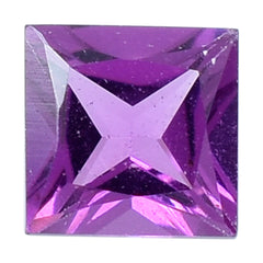 RHODOLITE PRINCESS CUT SQUARE 3.50MM 0.30 Cts.