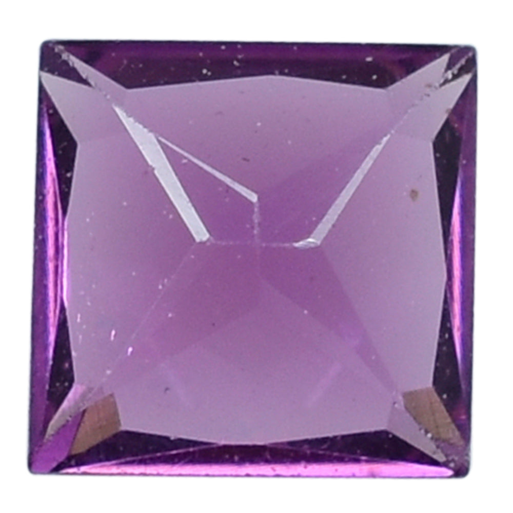 RHODOLITE PRINCESS CUT SQUARE 3.50MM 0.30 Cts.