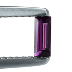 RHODOLITE CUT BAGUETTE 5X2MM 0.27 Cts.
