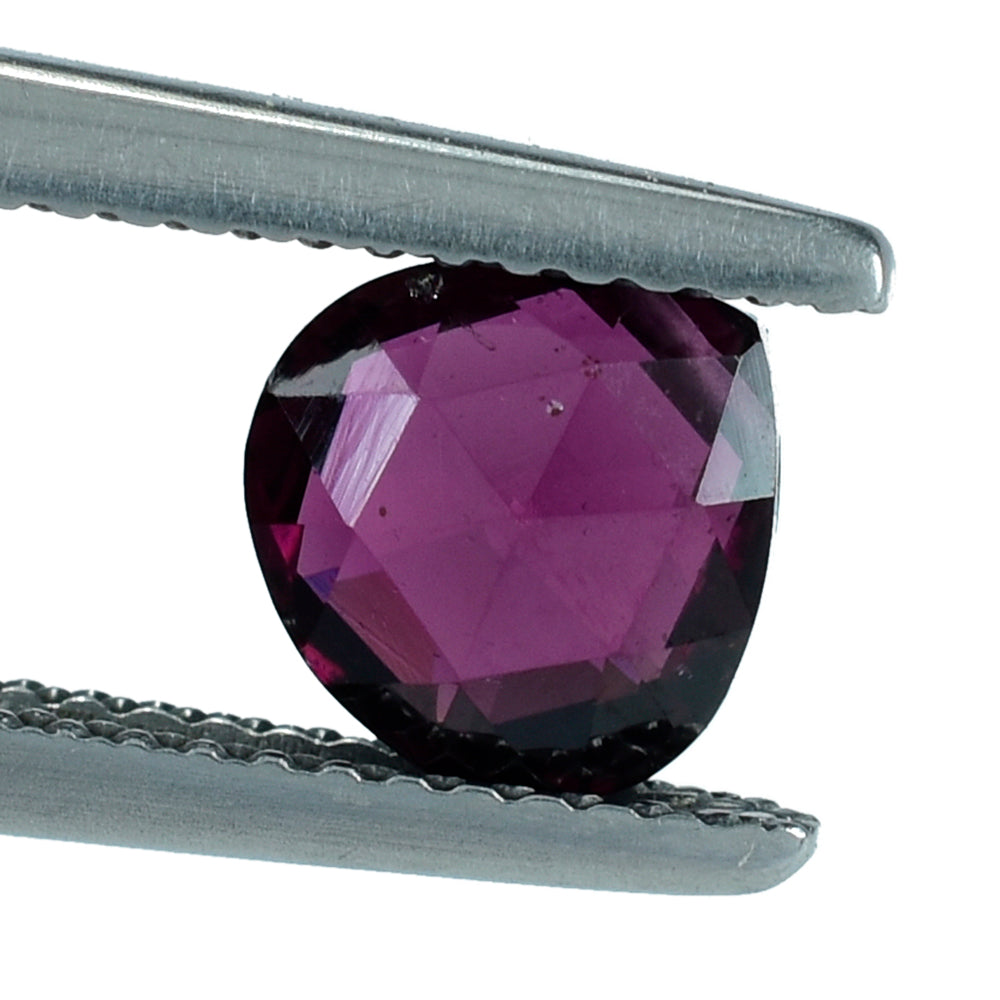 RHODOLITE BRIOLETTE HEART 7MM 1.52 Cts.