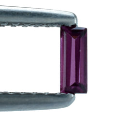 RHODOLITE CUT BAGUETTE 5X2MM 0.24 Cts.