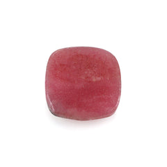 RHODONITE CHECKER CUSHION CAB 8MM 2.33 Cts.
