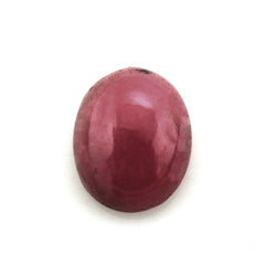 RHODONITE OVAL CAB 10X8MM 3.64 Cts.