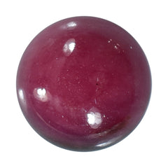 RHODONITE ROUND CAB 13MM 10.98 Cts.