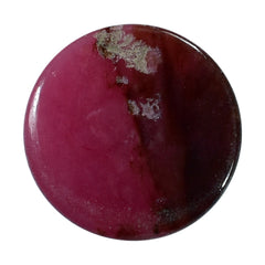 RHODONITE ROUND CAB 13MM 10.98 Cts.