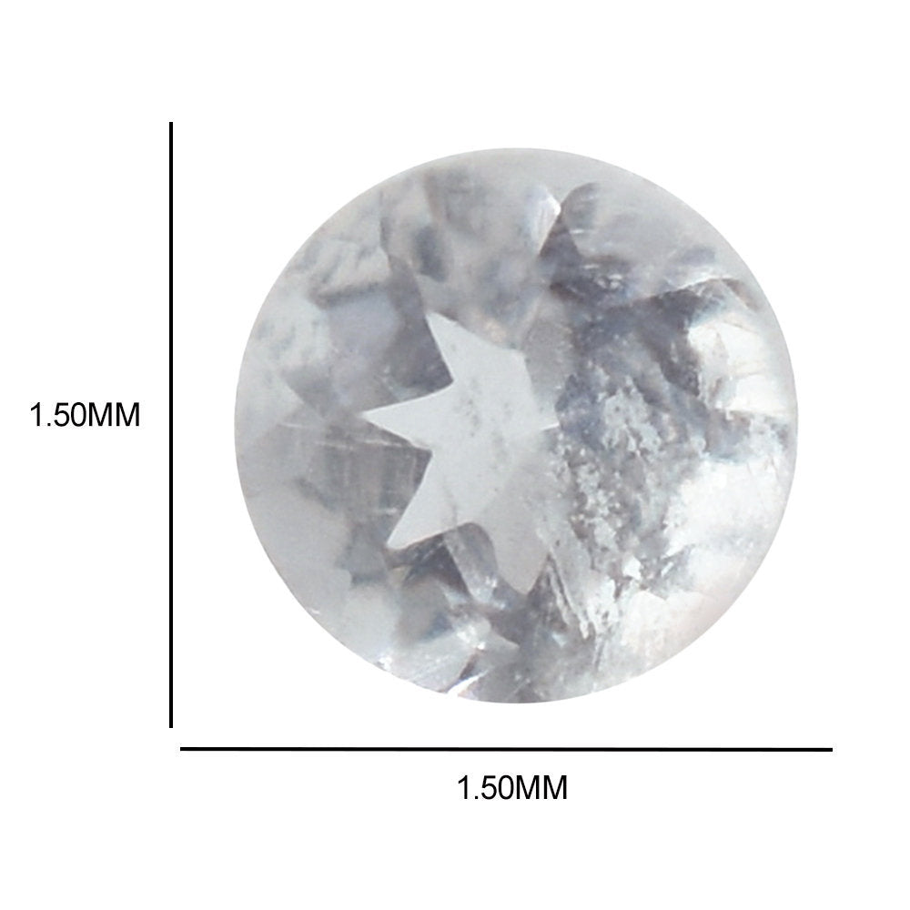 ROSE QUARTZ CUT ROUND (CLEAN/A) 1.50MM 0.01 Cts.