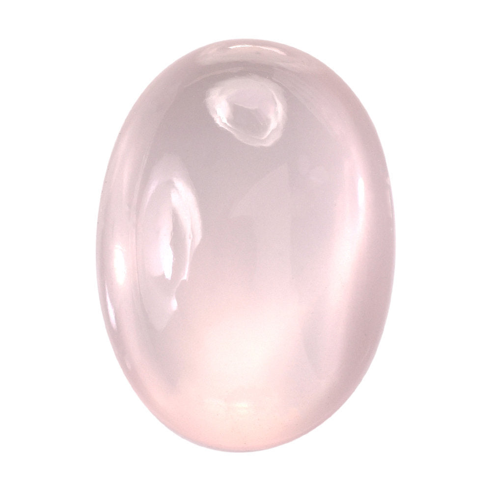 ROSE QUARTZ OVAL CAB 18X13MM 10.03 Cts.