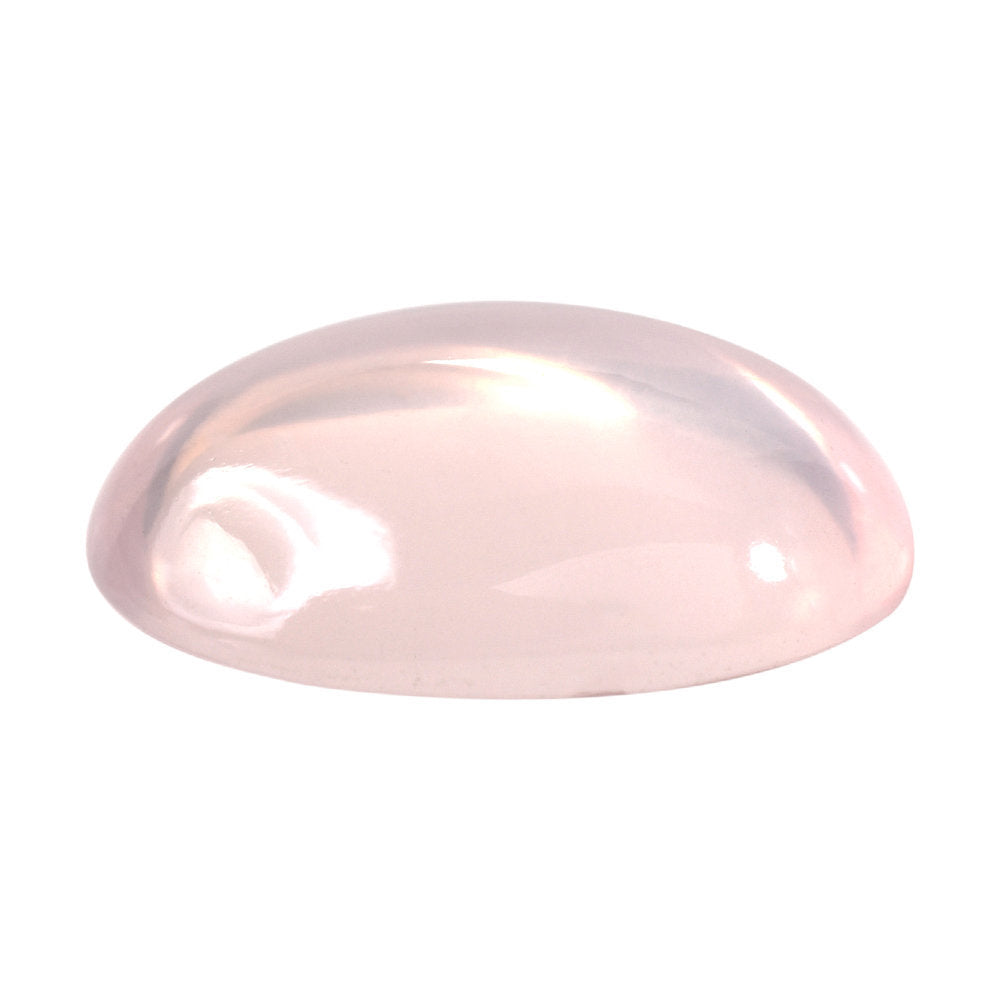 ROSE QUARTZ OVAL CAB 18X13MM 10.03 Cts.