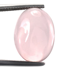 ROSE QUARTZ OVAL CAB 18X13MM 10.03 Cts.