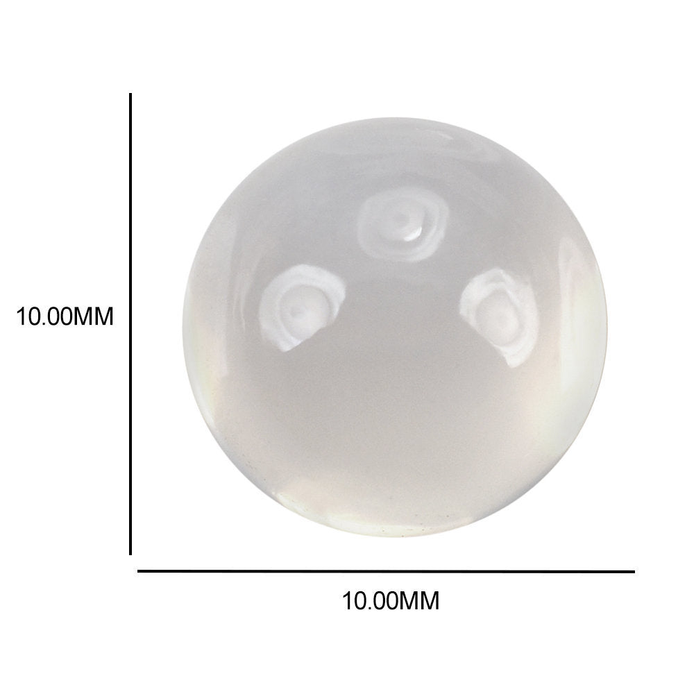 ROSE QUARTZ ROUND CAB 10.00MM 4.34 Cts.