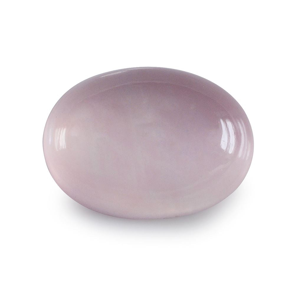 ROSE QUARTZ OVAL CAB 18X13MM 11.37 Cts.