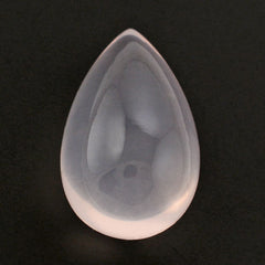 ROSE QUARTZ PLAIN DROP (MILKY) 18X11MM 13.40 Cts.