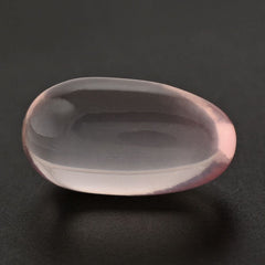 ROSE QUARTZ PLAIN OLIVE 15X8MM 7.67 Cts.