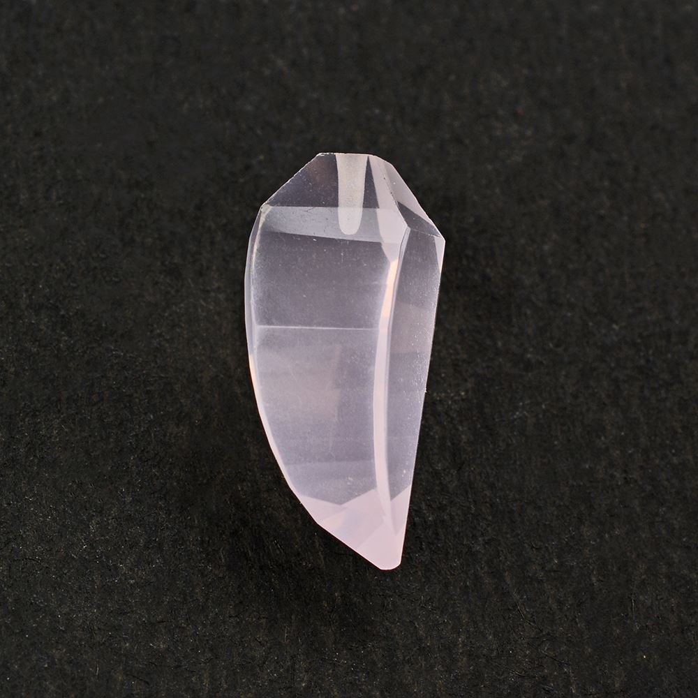 ROSE QUARTZ LADY FINGER LITE (HALF DRILL) 16X7MM 5.63 Cts.