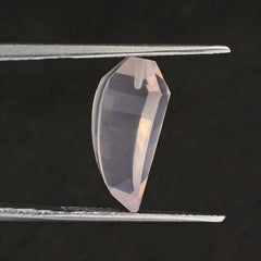 ROSE QUARTZ LADY FINGER LITE (HALF DRILL) 16X7MM 5.63 Cts.
