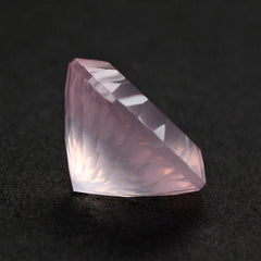 ROSE QUARTZ CONCAVE CUT ROUND 15MM 11.05 Cts.