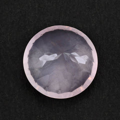 ROSE QUARTZ CONCAVE CUT ROUND 15MM 11.05 Cts.